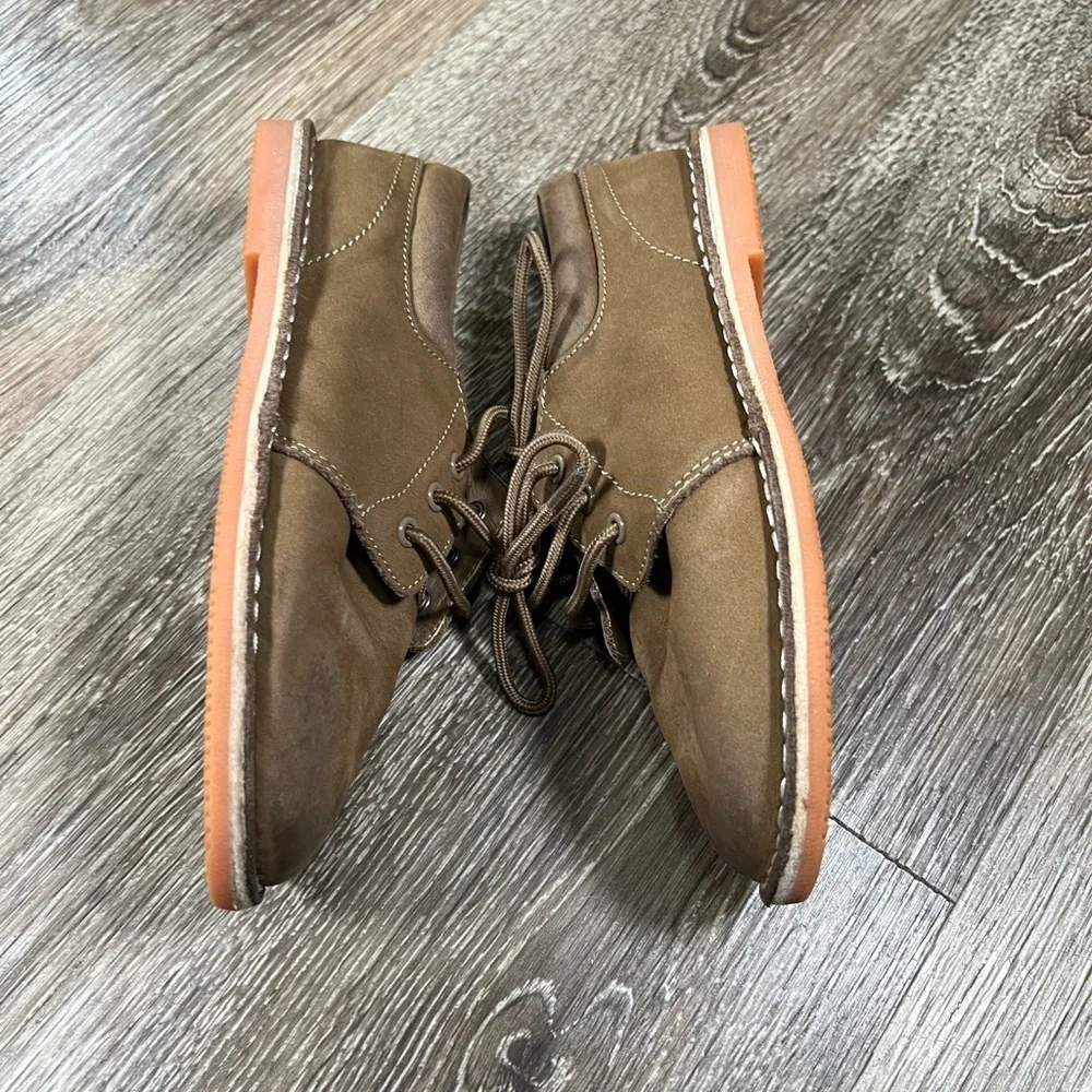 L'Amour Brown‎ Leather children's shoes sz:1